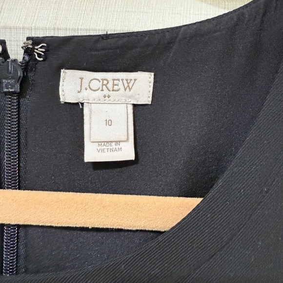 J Crew Super 120s Black Sleeveless Dress - Picture 4 of 5